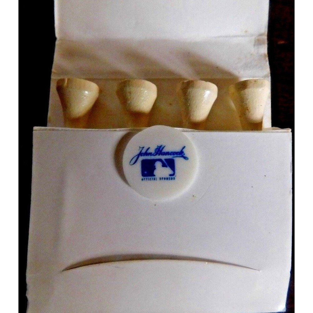 JOHN HANCOCK Golf Tees OFFICIAL SPONSOR ( 4 ) Wooden